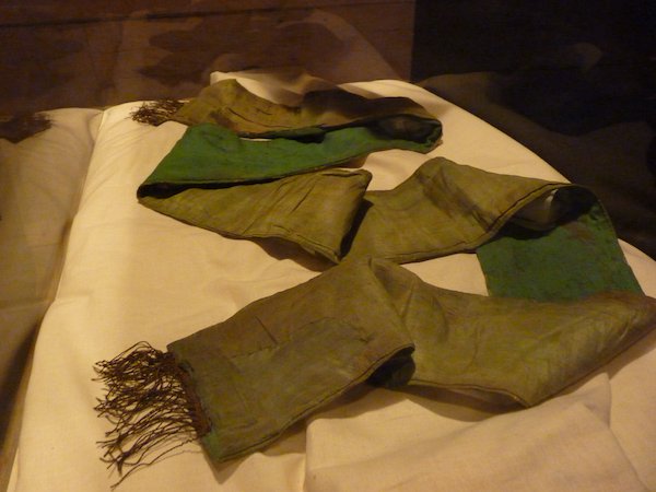 When he was 9 years old, he saved a boy from drowning and received a green sash in recognition for his bravery. He wore this sash under his metal armour when he was robbing banks, including the last shootout that resulted in his capture.
To him, the sash was a sign of heroism and his wearing it, while robbing banks is incredibly telling of what kind of man Kelly really was.