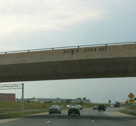 Silly Pieces of Grafitti You Will Only See In Canada