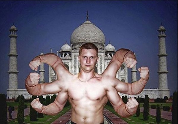 Russian social media takes bad photoshop to a whole new level
