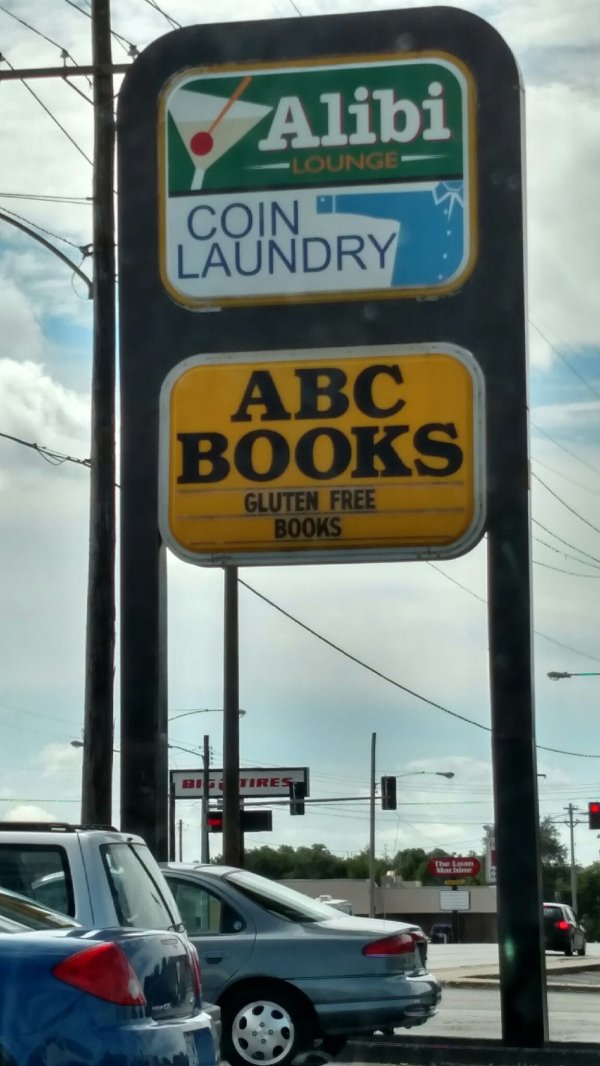 lane - Alibi Lounge Coin Laundry Books Gluten Free Books