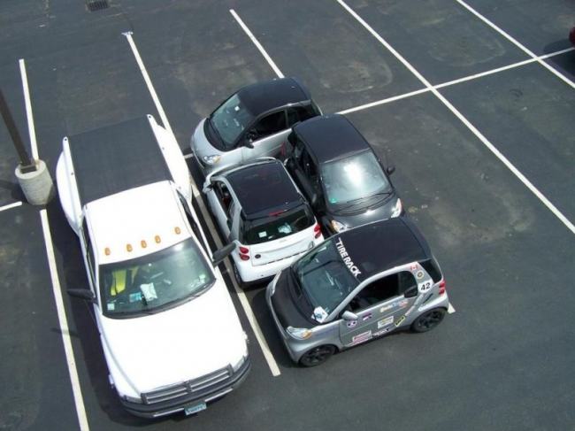 Extremely Satisfying Photos of Parking Lot Justice