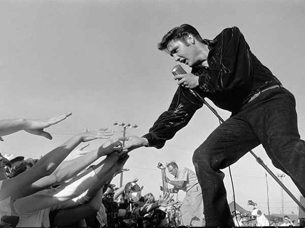 Elvis Presley only ever performed in the United States and Canada.