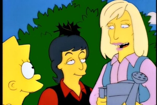 Paul McCartney performed a voice on “The Simpsons.” He was Lisa the Vegetarian and he did this on the condition that Lisa would stay a vegetarian for the entire run of the show.