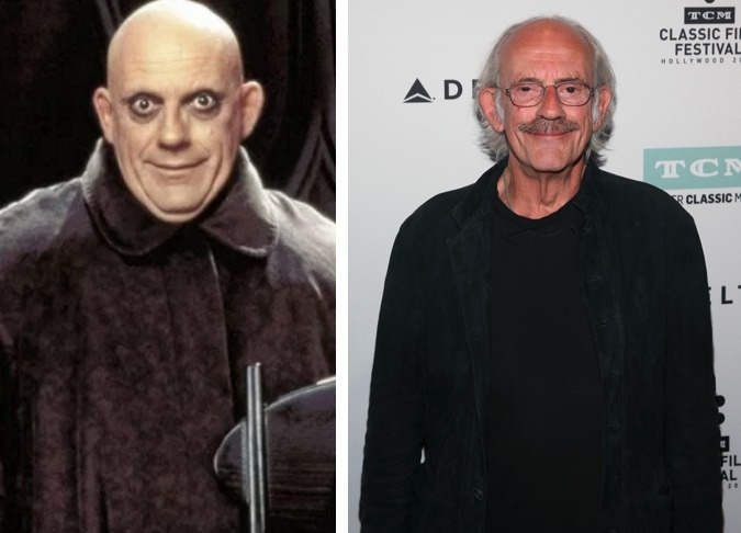 Uncle Fester played by Christopher Lloyd.