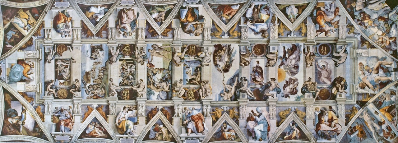 The entire Sistine Chapel ceiling
