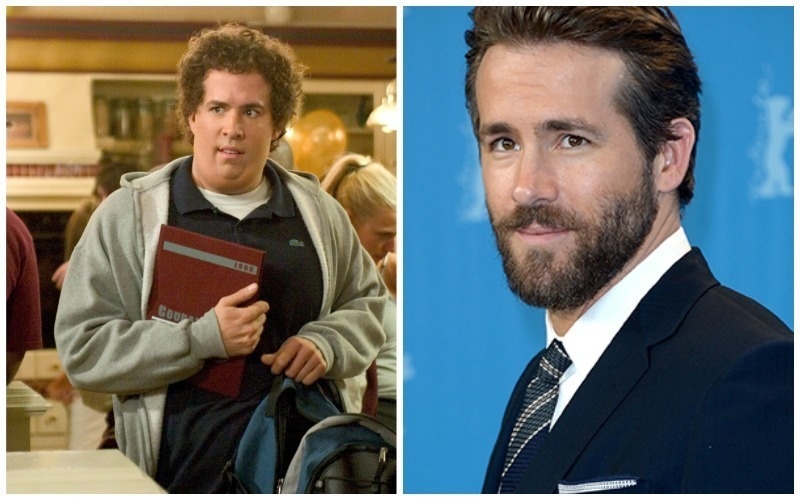 Ryan Reynolds.
If Ryan Reynolds looked in real life like they made him look early in "Just Friends" he may not have been able to marry Blake Lively.

He had to wear a fat suit for the role and had his hair given a very curly look. Had Lively seen him looking like that she may not have given him a second look!