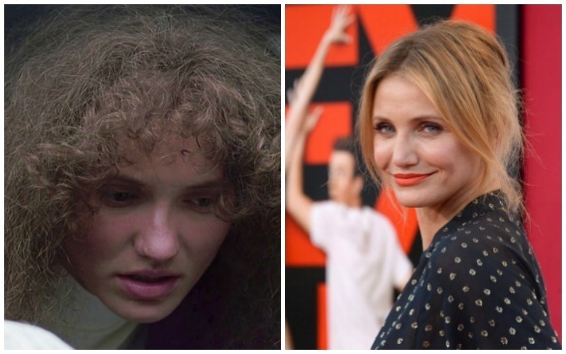 Cameron Diaz.
"Being John Malkovich" had a role in it of a woman named Lotte. She was an average looking woman so it took a lot of work for the beautiful Cameron Diaz to dress down to the part. She took to a frizzy wig and some contacts to finish the transformation.