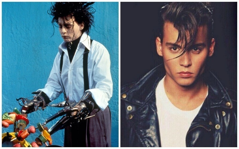 Johnny Depp.
Another great example of drastic transformations involving Johnny Depp was in "Edward Scissorhands." For that film he had to spend countless hours in make up each day before filming.