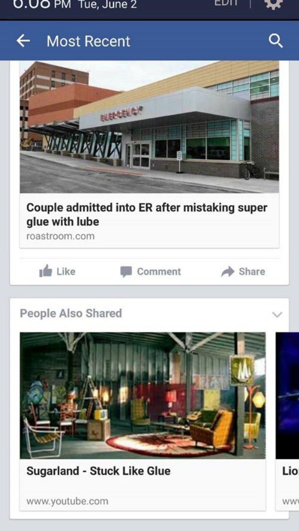 Facebook’s ‘Related Articles’ feature is a bit aggressive