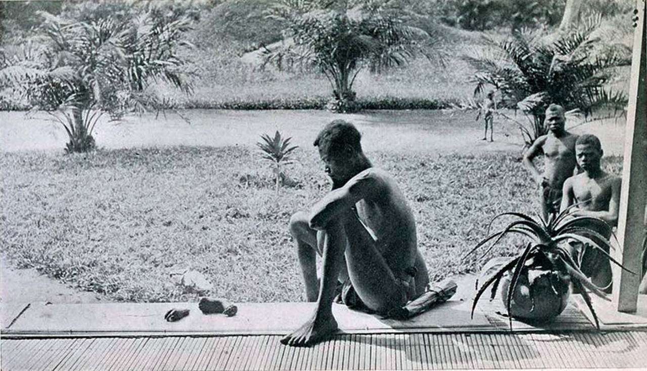 Father stares at the hand and foot of his five-year-old, severed as a punishment for failing to make the daily rubber quota, Belgian Congo, 1904.

He hadn’t made his rubber quota for the day so the Belgian-appointed overseers had cut off his daughter’s hand and foot. Her name was Boali. She was five years old. Then they killed her. But they weren’t finished. Then they killed his wife too. And because that didn’t seem quite cruel enough, quite strong enough to make their case, they cannibalized both Boali and her mother. And they presented Nsala with the tokens, the leftovers from the once living body of his darling child whom he so loved. His life was destroyed. They had partially destroyed it anyway by forcing his servitude but this act finished it for him. All of this filth had occurred because one man, one man who lived thousands of miles across the sea, one man who couldn’t get rich enough, had decreed that this land was his and that these people should serve his own greed. Leopold had not given any thought to the idea that these African children, these men and women, were our fully human brothers, created equally by the same Hand that had created his own lineage of European Royalty.