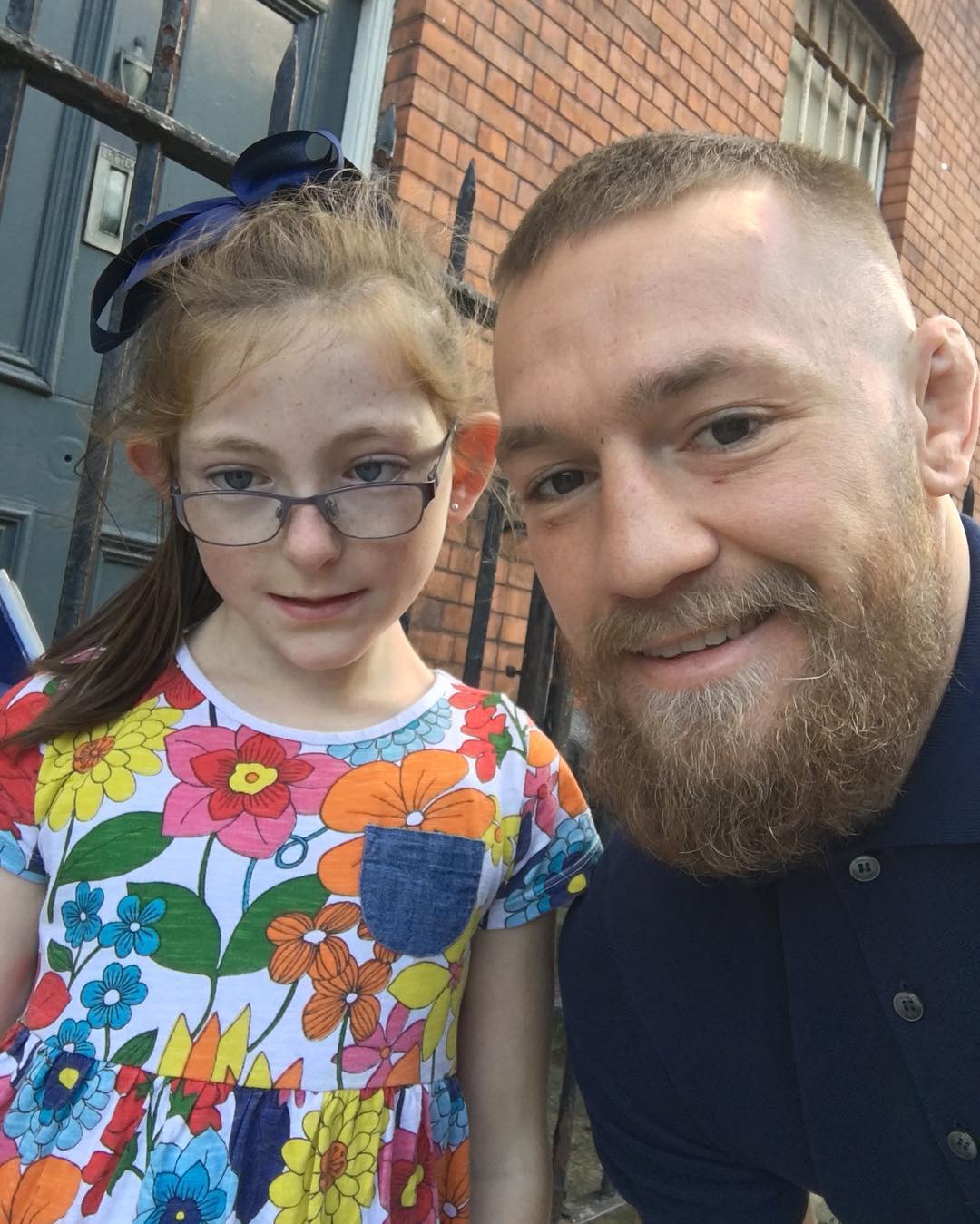 Conor McGregor posted this on his Instagram…Respect.

"To the little lady who left her phone at home."