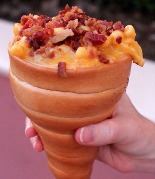 Mac & Cheese Cone