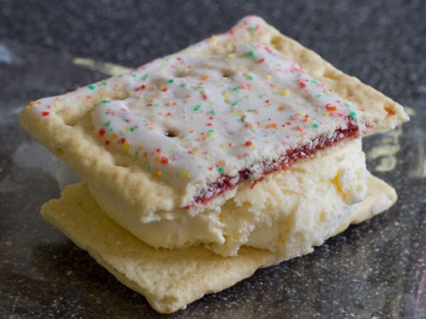 Pop-Tart Ice Cream Sandwich