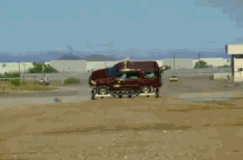 1998 Ford Expedition rollover test