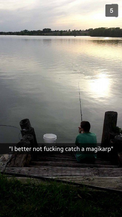 water resources - "I better not fucking catch a magikarp"