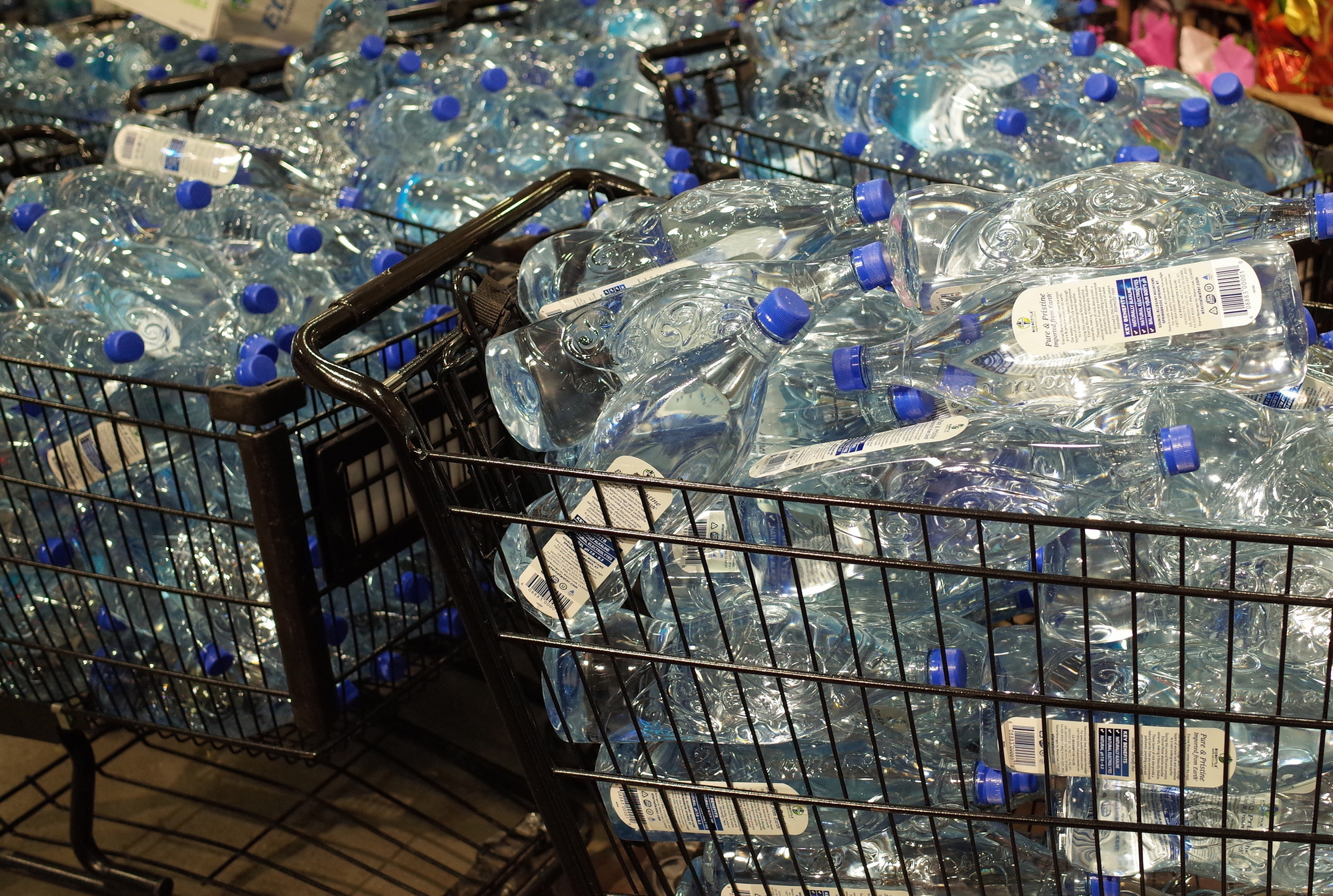 The few drops of water left at the bottom of a plastic bottle when it's thrown away totals up to 22 million gallons a year. That's only in the U.S.