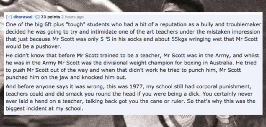 People Share The Big 'Incident' That Happened at Their School