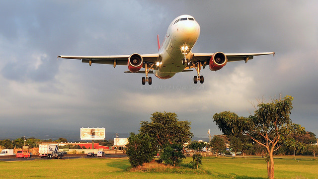 Landing is one of the two most dangerous times of a flight. That's why you have to have your seat in the upright position during the landing.