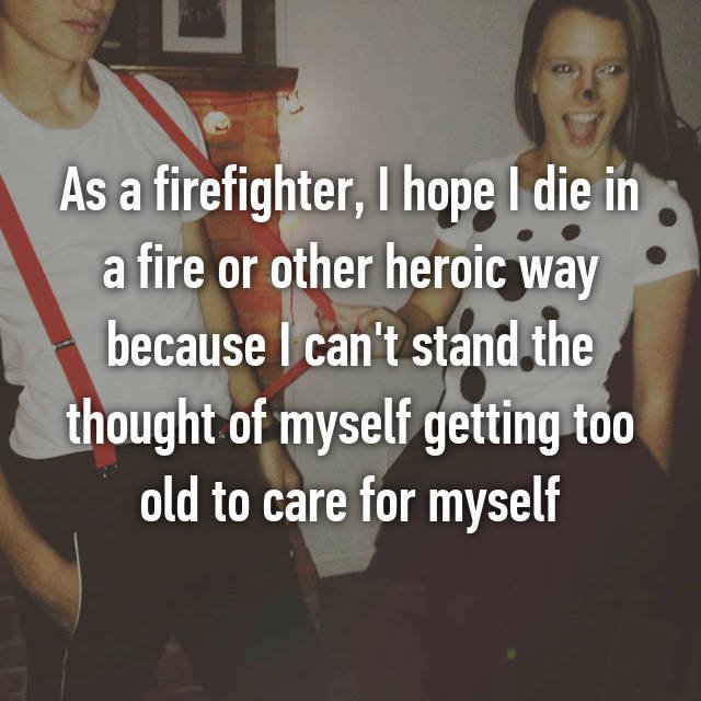 confessions from the heroic EMTs and firefighters