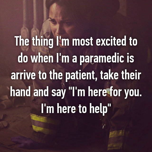 confessions from the heroic EMTs and firefighters