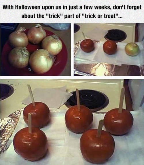 halloween pranks - With Halloween upon us in just a few weeks, don't forget about the "trick" part of "trick or treat"...