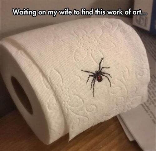 easy april fools pranks - Waiting on my wife to find this work of art...
