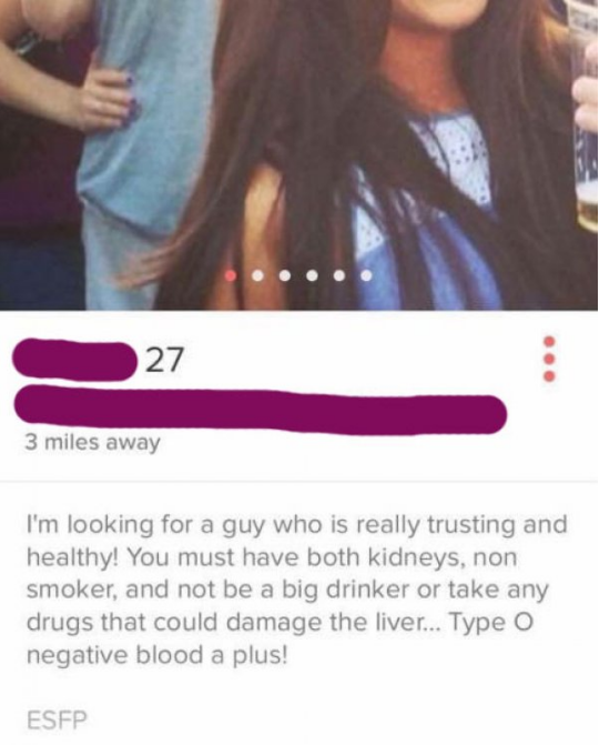 Tinder Profiles That Have Ulterior Motives to Meeting You