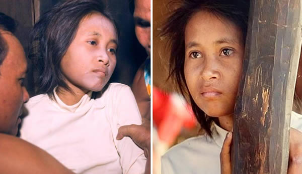 In 2007, a Cambodian woman emerged filthy, naked and scared from the dense jungle of Ratanakiri province in remote northeastern Cambodia. Local police said the woman was "half-human and half-animal" and could not speak any intelligible language. She became internationally known as the Cambodian Jungle Girl and is believed to be Rochom P'ngieng, who disappeared while tending buffalo on the edge of the jungle 19 years before. 

In 2016, a Vietnamese man claimed that the woman was his daughter who had disappeared in 2006 at age 23, following a mental breakdown. He was able to provide documentation about her and disappearance, and shortly after, brought her back to his village in Vietnam. He received the support of her adoptive family as well as the approval of immigration officials.