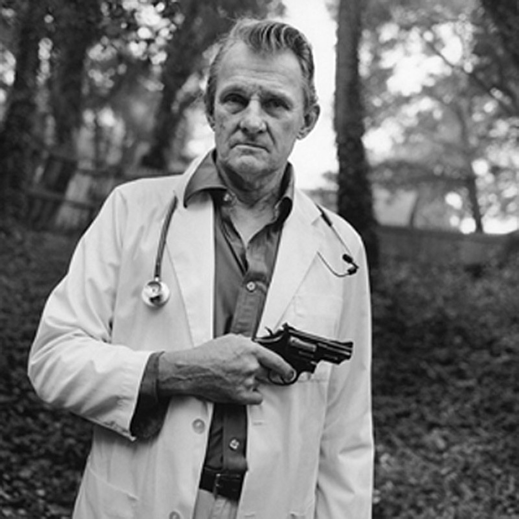 Dr. John Britton with the .357 Magnum he carried for protection when visiting the Pensacola Ladies’ Centre to perform abortions.
John Bayard Britton was an American physician who was murdered in Pensacola, Florida, by anti-abortion extremist Paul Jennings Hill. Britton’s death was the second assassination of a Pensacola abortion provider in under a year and a half; he had replaced David Gunn after the latter’s 1993 murder by another anti-abortionist.
After Gunn’s murder, Britton began flying across the state to Pensacola weekly in order to perform abortions at the Pensacola Ladies’ Center. Because he had received harassment and death threats, he wore a homemade bulletproof vest, carried a .357 Magnum, and enlisted volunteer bodyguards.
Britton was notably ambivalent about abortion: he was vocal about his personal opposition to the procedure, and would sometimes turn away women seeking it, telling them to think about the decision and come back in a week if they still wanted an abortion. However, he described anti-abortion protesters as “fanatics”.
As Britton arrived at the clinic on July 29, 1994, Hill approached and fired on him with a twelve-gauge shotgun, hitting him in the head and killing Britton, aged 69. Hill later stated that he aimed for Dr. Britton’s head because he suspected the doctor was wearing a bulletproof vest. Hill also killed Britton’s bodyguard, a retired Air Force lieutenant colonel, James Barrett (aged 74), and wounded Barrett’s wife, June, a retired nurse. The murder resulted in several members of Congress calling for the FBI to infiltrate anti-abortion groups, as it had with the Ku Klux Klan.
Hill was sentenced to death on December 6, 1994 and executed by lethal injection on September 3, 2003. He was the first person in the United States to be executed for murdering a doctor who performed abortions.