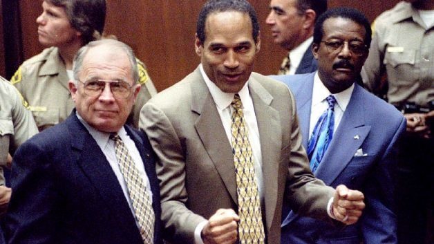 O.J. not guilty.
In 1995, the world was watching one of the most famous court cases in history. When the verdict was read everyone expected a guilty verdict to be read. Shock and amazement consumed the world as we watched live as the verdict of not guilty was read.