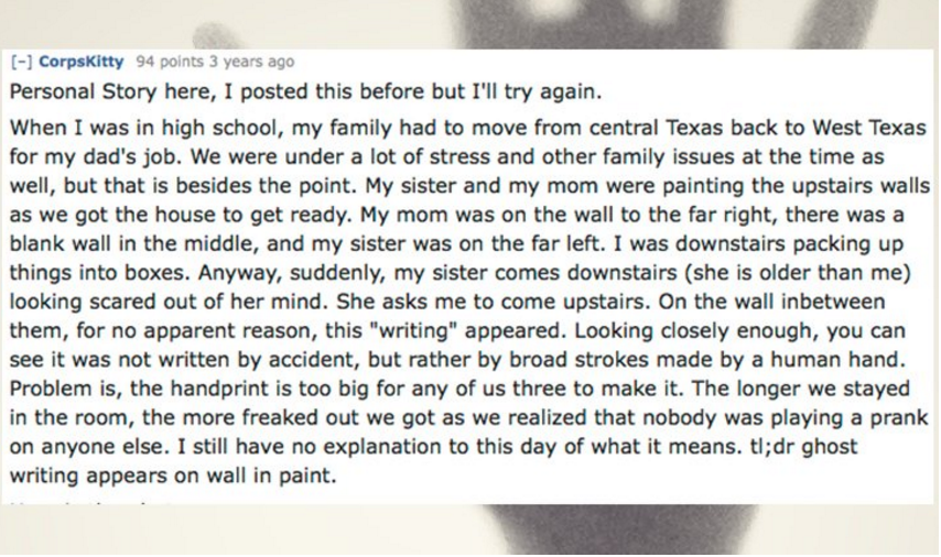 People Share Their Creepiest Ghost Stories