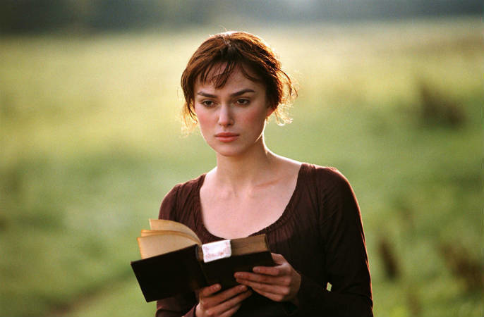 Pride & Prejudice.
The classic novel Pride and Prejudice, written by Jane Austen was published in 1813. In the Hollywood film version, Lizzie wears rubber Wellington boots. Except the rubber boot was not produced until 1853.