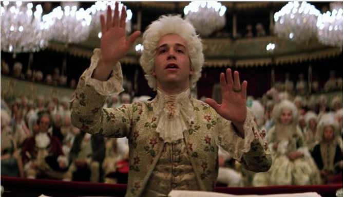 Amadeus.
In many scenes, zippers on the clothing are clearly visible. Motzart lived from 1756 to 1791 but the zipper did not make its way into clothing until 1893.