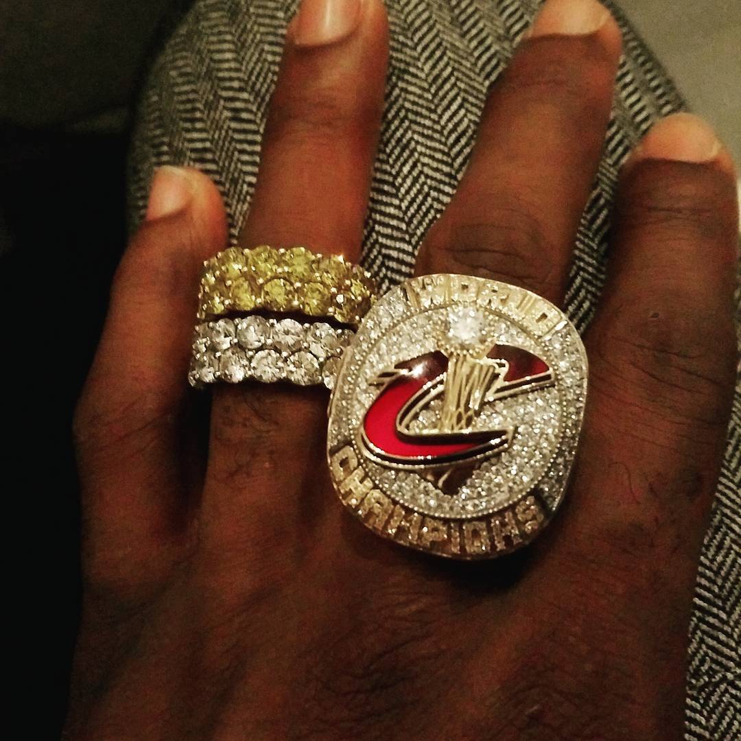LeBron and his ring