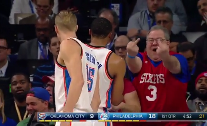 Philly fan shows his appreciation for Westbrook’s and-1