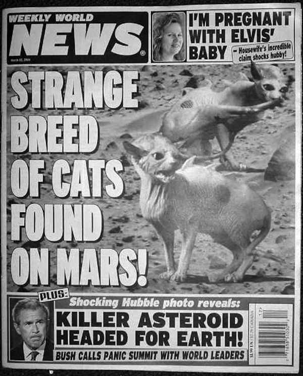 ridiculous headlines about aliens may just make you question their existence