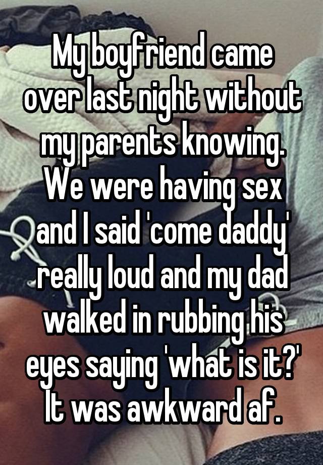 People Caught Having Sex By Their Parents