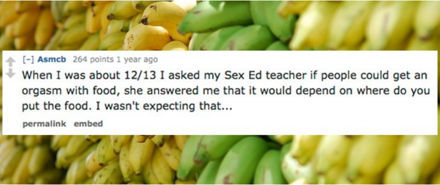 Sex Ed Teachers Share The Dumbest Questions They've Heard