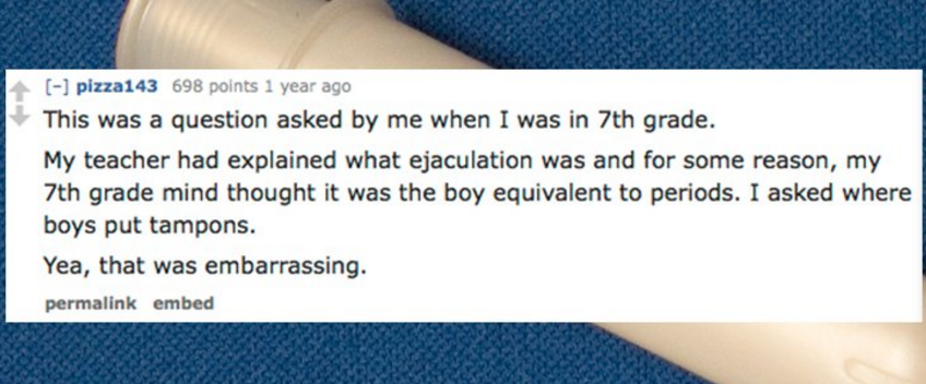 Sex Ed Teachers Share The Dumbest Questions They've Heard