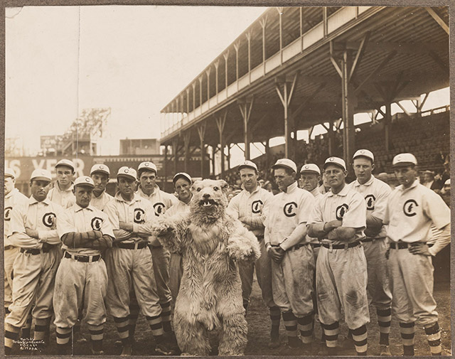 The 1908 World Series Champion Chicago Cubs