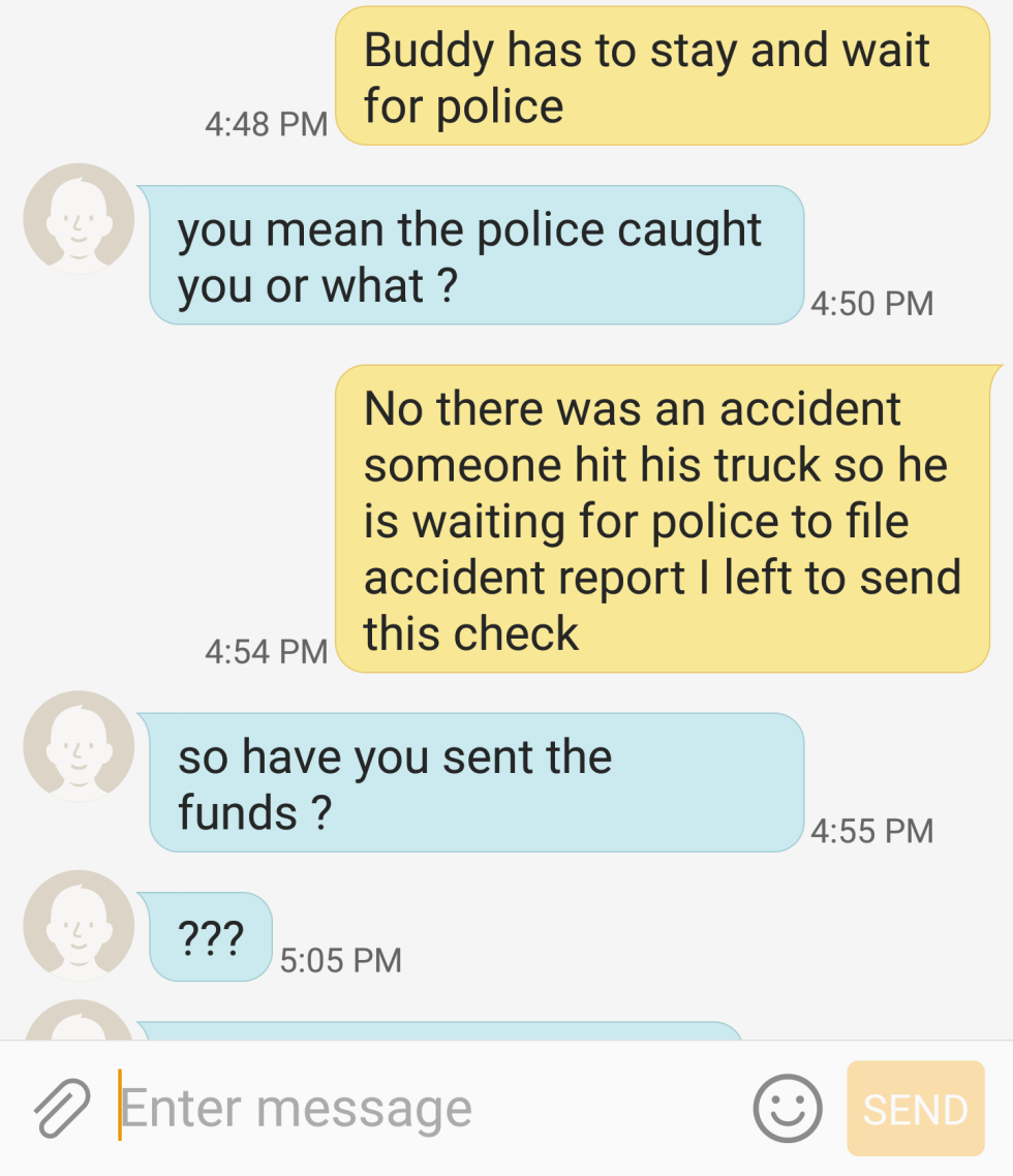 Craigslist scammer gets taken for a ride, and deservedly so