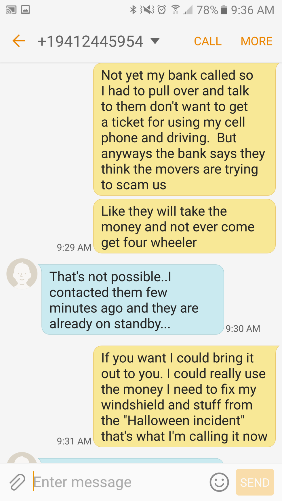 Craigslist scammer gets taken for a ride, and deservedly so