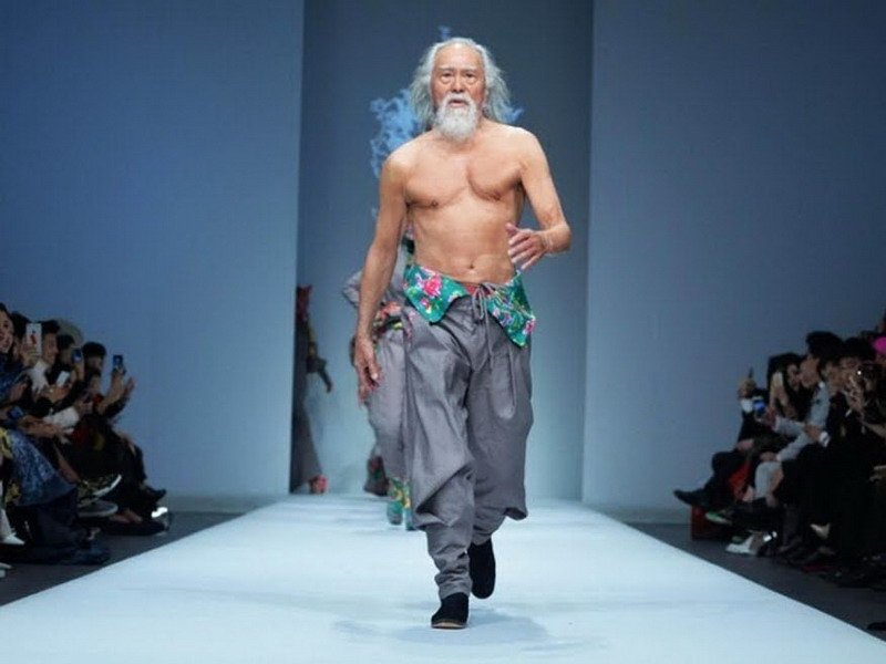 80 year old runway model