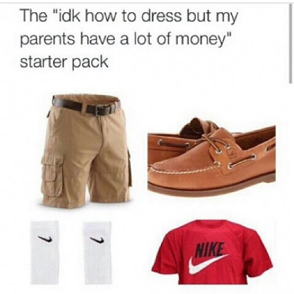 starter packs that are shockingly too accurate