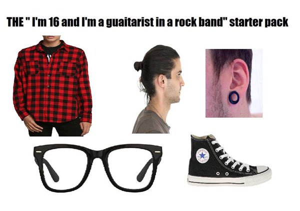 starter packs that are shockingly too accurate.