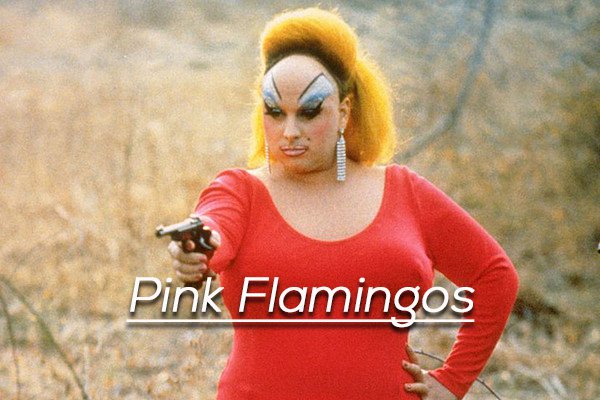 Director John Waters may be almost as famous as Von Trier for his propensity to push the envelope and stir controversy. In Pink Flamingos, over-the-top drag queen Divine gives completely authentic oral sex to her son… This comes after she eats dog shit. Must see?