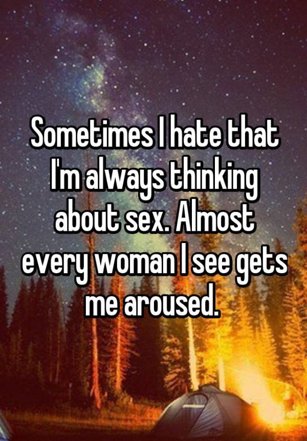 People reveal thinking about sex at the most awkward times