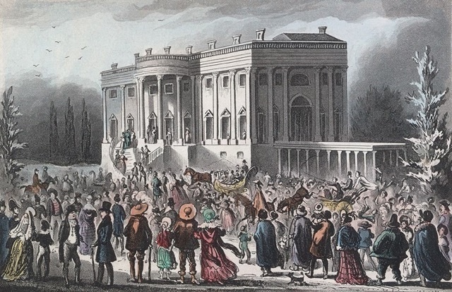 Would you have ever guessed that the White House once hosted one of the wildest parties in history? After swearing in, seventh president Andrew Jackson had about 20,000 guests in his new residence. Servants had to lure them out by placing tubs of juice and whiskey out on the lawn.