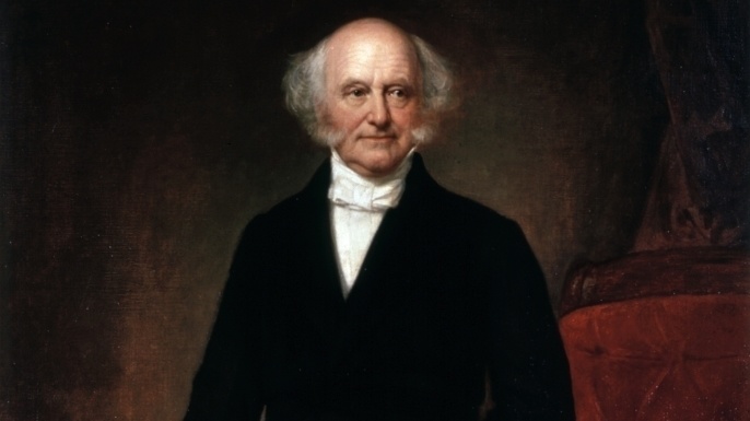 Martin Van Buren was the first natural born U.S. citizen to serve as president. The first seven were British subjects.