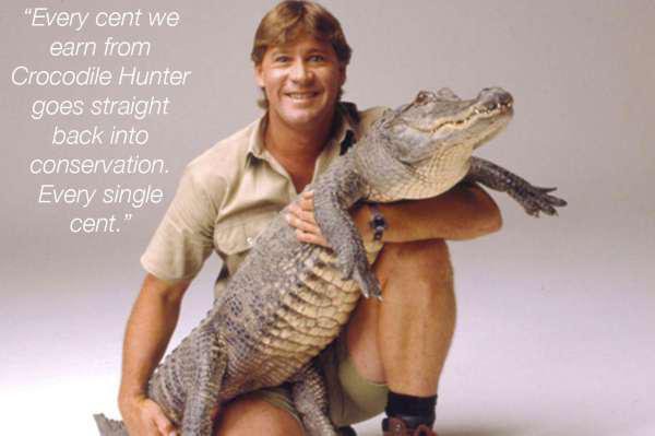 It’s Steve Irwin Day, let’s take a moment to celebrate the legend